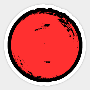 Red Point Sticker